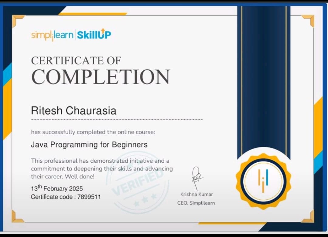 Core Java Programming
